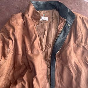 Authentic Italian Leather Jacket from Florence Italy